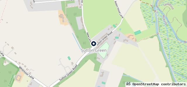 Map showing the location of PG Village MOT | TYRES | Vehicle Repairs in Guildford