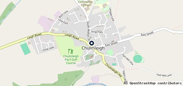 Map showing the location of Winston Pincombe