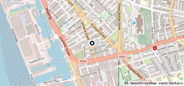 Map showing the location of 555 Garage Services