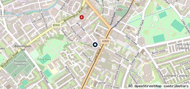 Map showing the location of Bobs Garage LTD