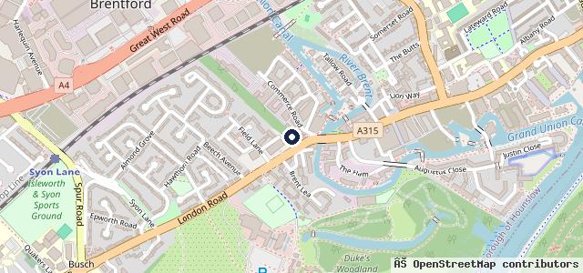 Map showing the location of Carrera Worx