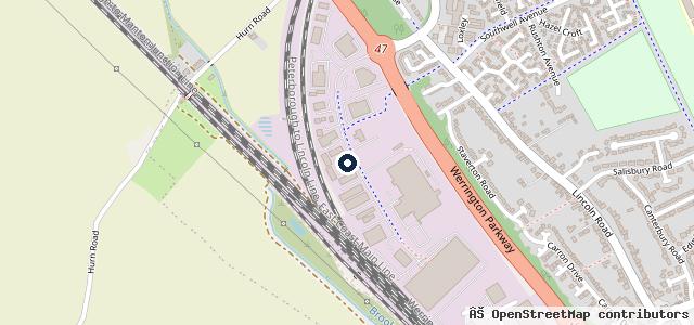 Map showing the location of Supreme Car Services