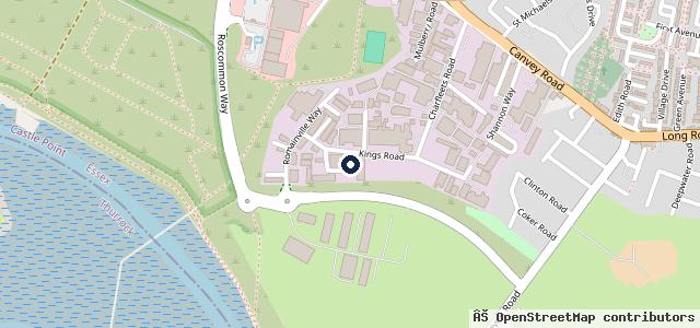 Map showing the location of Canvey MOT & Service Centre Ltd