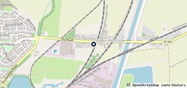 Map showing the location of Ely Motor Services | Ely