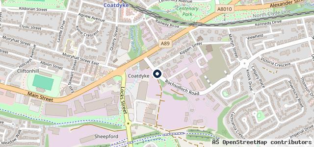 Map showing the location of GCS Autos LTD | Airdrie