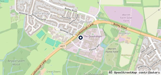 Map showing the location of IM Services