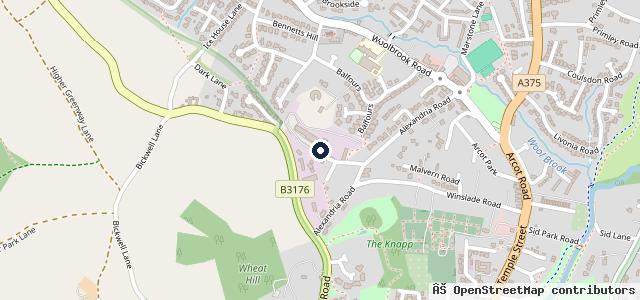 Map showing the location of Johns Motor Repairs