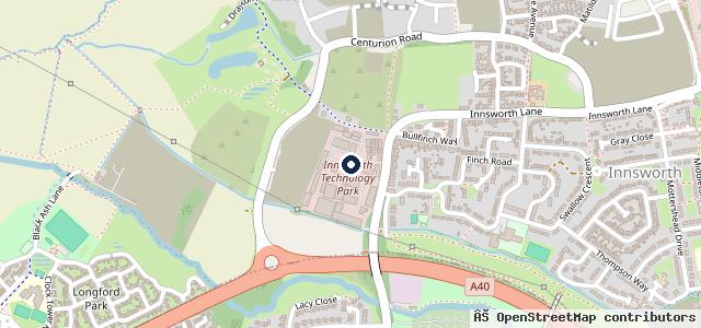 Map showing the location of Ley-Dat Services