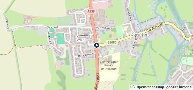 Map showing the location of Magna Mazda Salisbury