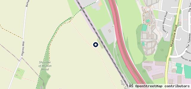 Map showing the location of Motorline Peugeot