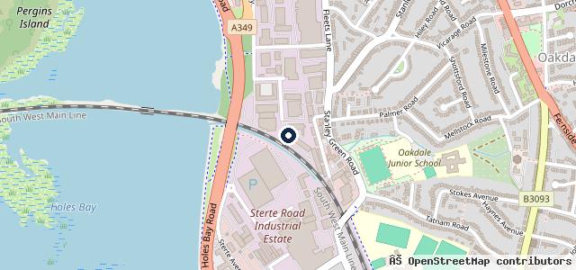 Map showing the location of Willis Way Motor Repairs