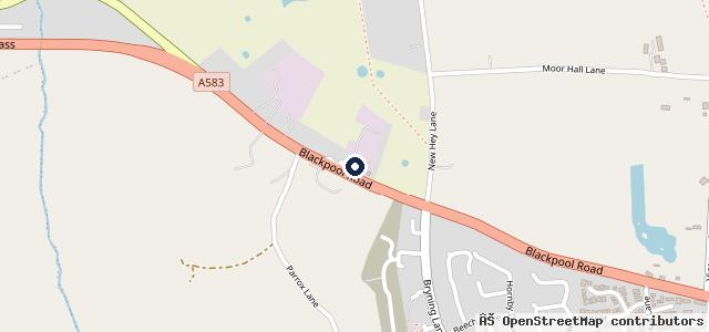 Map showing the location of Newton Car & Van Centre