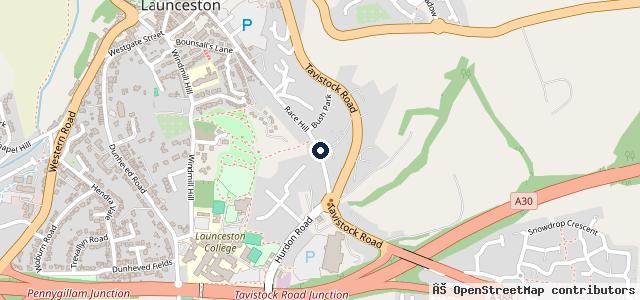 Map showing the location of Race Hill Motors