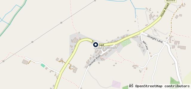 Map showing the location of Peter Baker Auto Repairs Ltd