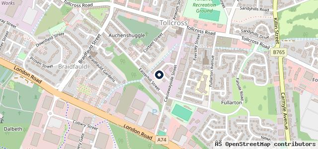 Map showing the location of 786 Autos Repairs