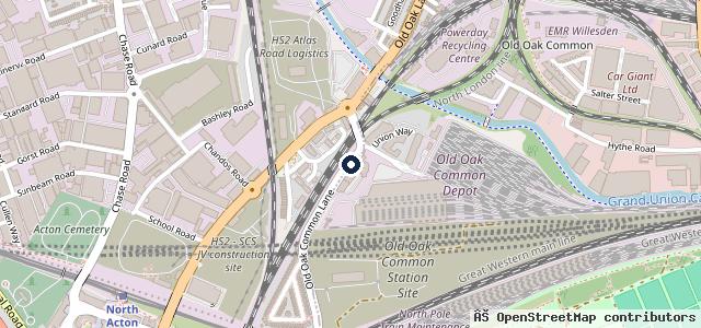 Map showing the location of AMZ Motor