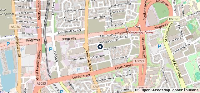 Map showing the location of Buckley