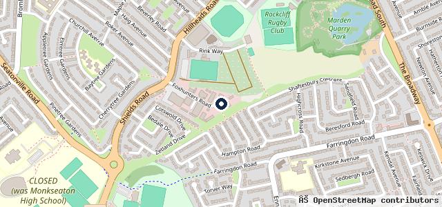 Map showing the location of Alfatech