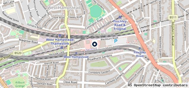Map showing the location of Group 1 Volkswagen Hampstead