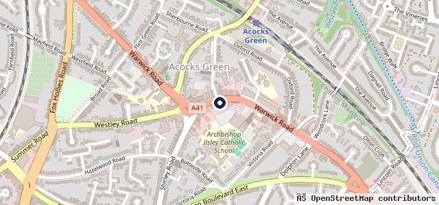 Map showing the location of Ag Mobile Repairs & Vapes Ltd