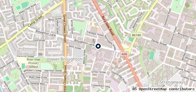 Map showing the location of Dk Performance
