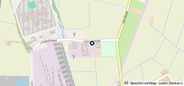 Map showing the location of Anglia Vehicle Services