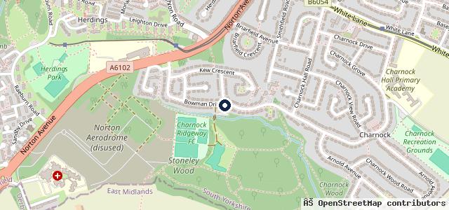 Map showing the location of Absolute Valeting Services