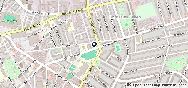 Map showing the location of Atlas Garage