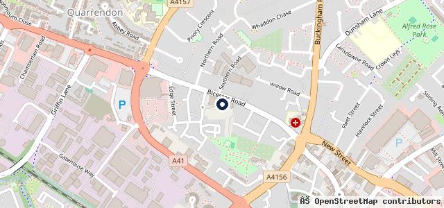 Map showing the location of Audi Approved Aylesbury
