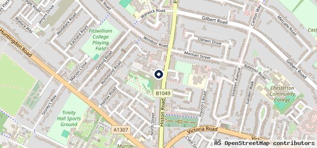 Map showing the location of Fast-Fit Tyres & Exhausts