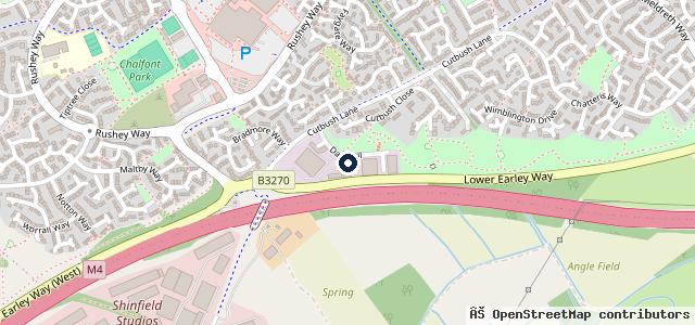 Map showing the location of Berkshire Autos Ltd