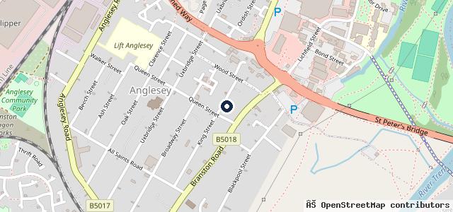 Map showing the location of ASP Auto Service Plus