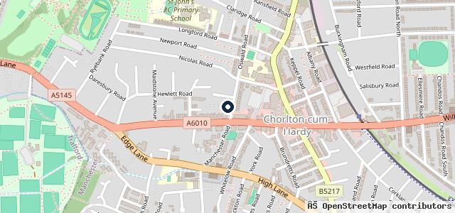 Map showing the location of Autocar & Van