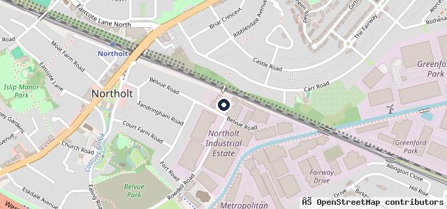 Map showing the location of Bosch Car Service - Auto City