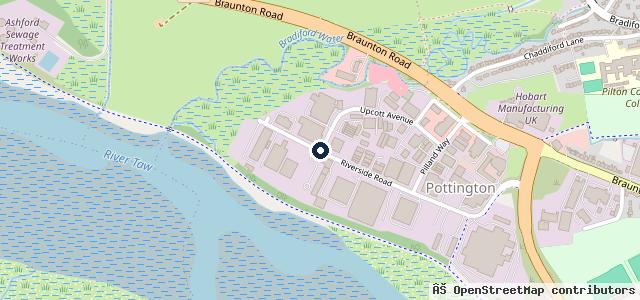 Map showing the location of Bosch Car Service - Barry Hews Automotive Services