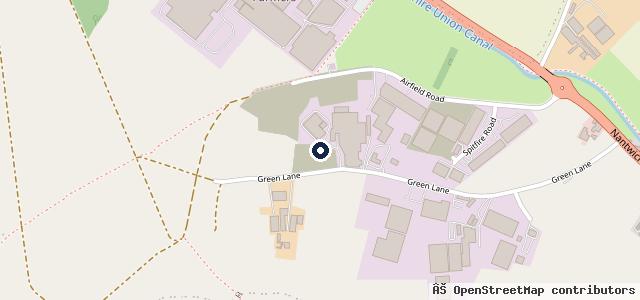 Map showing the location of Barnes Commercial Vehicle Maintenance