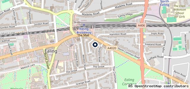 Map showing the location of Big Jims Motorcycles