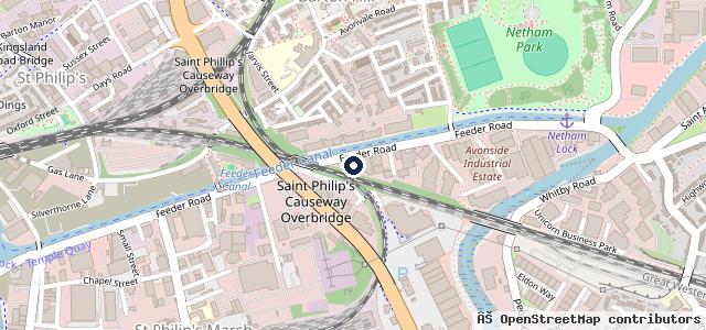 Map showing the location of Mon Motors Škoda Bristol