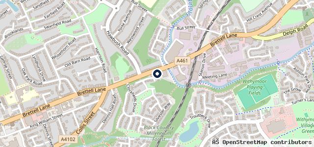 Map showing the location of Brayley Nissan Stourbridge
