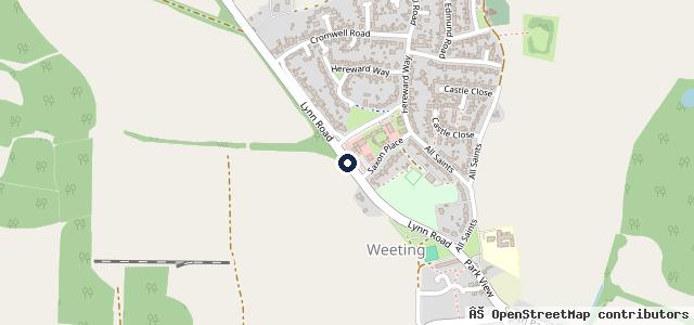 Map showing the location of Breckland Vehicle Specialists Ltd | Brandon