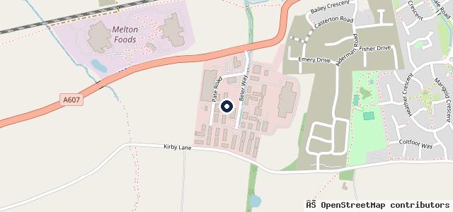 Map showing the location of Burch MAS Ltd