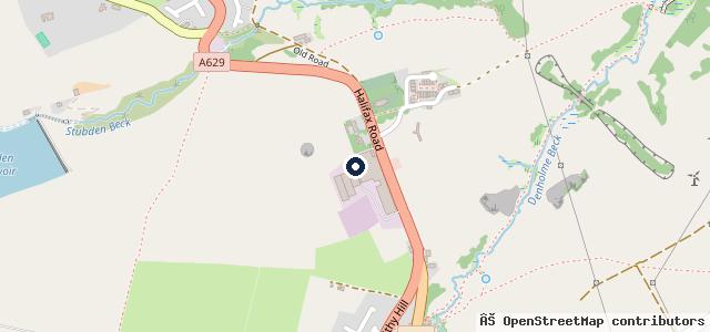 Map showing the location of Bronte Tyres & MOT centre LTD