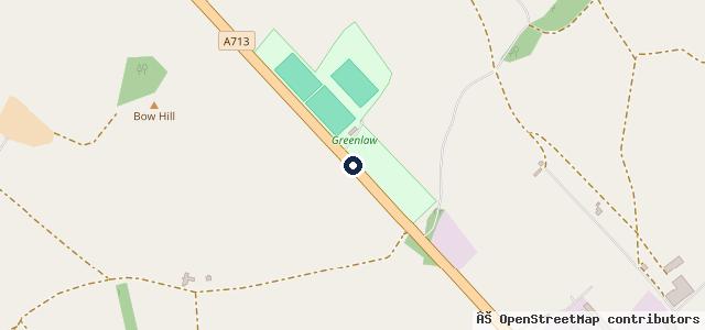 Map showing the location of Castle Douglas C.A.R Mechanic
