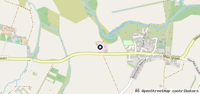 Map showing the location of Cessford Motors