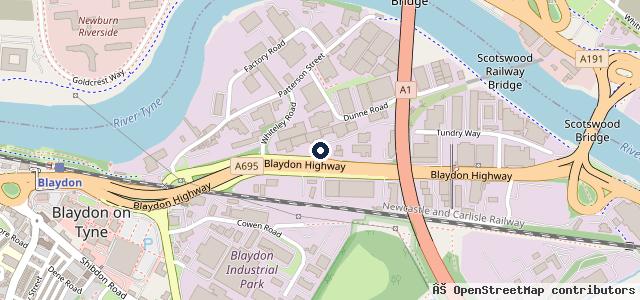 Map showing the location of CF Motoring Services Ltd - Head Office