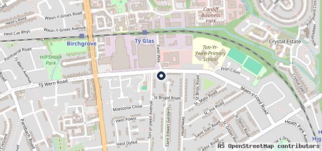 Map showing the location of Chappell MOT & Service Centre Ltd