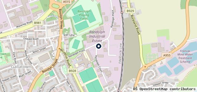Map showing the location of D Cant Engineering Services Ltd