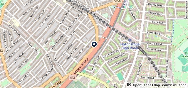 Map showing the location of E&D Motors