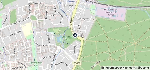 Map showing the location of Ecotest MOT & Service Centre