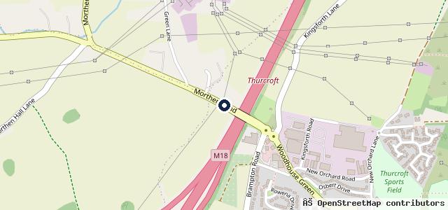 Map showing the location of Euro Motor Co.